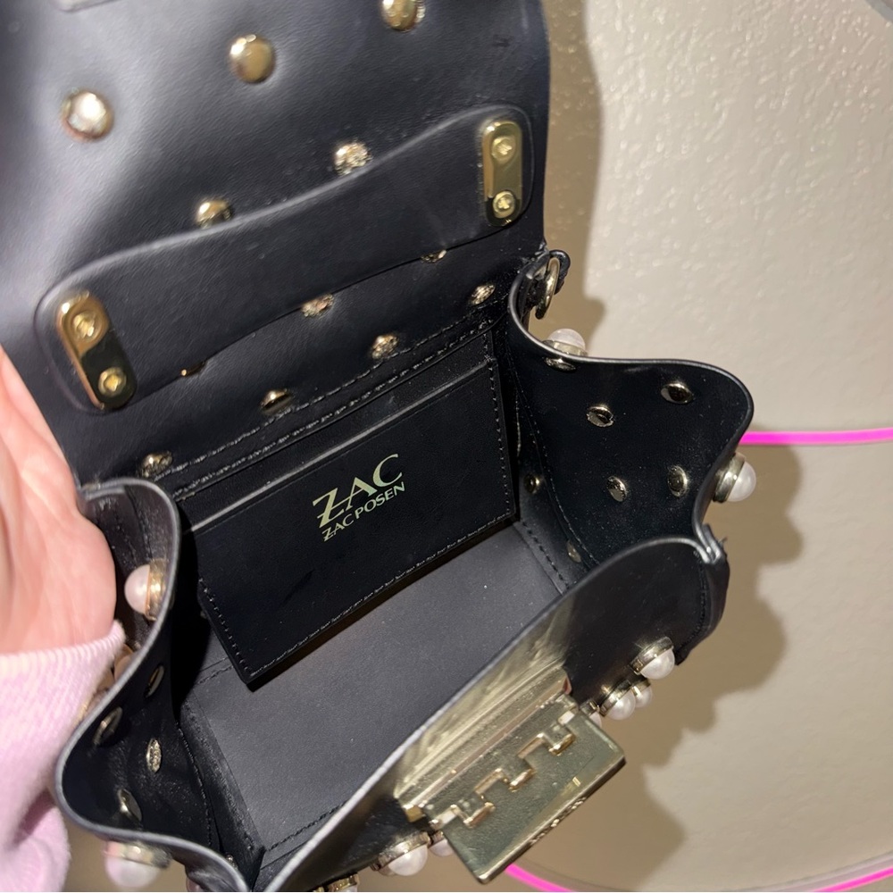 Zac Posen Pearl-Studded Handbag - Picture 6 of 6